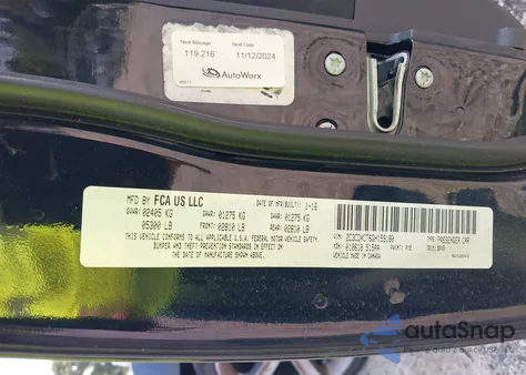 2016 Dodge Charger R/T from USA, damaged, VIN 2C3CDXCT6GH159180